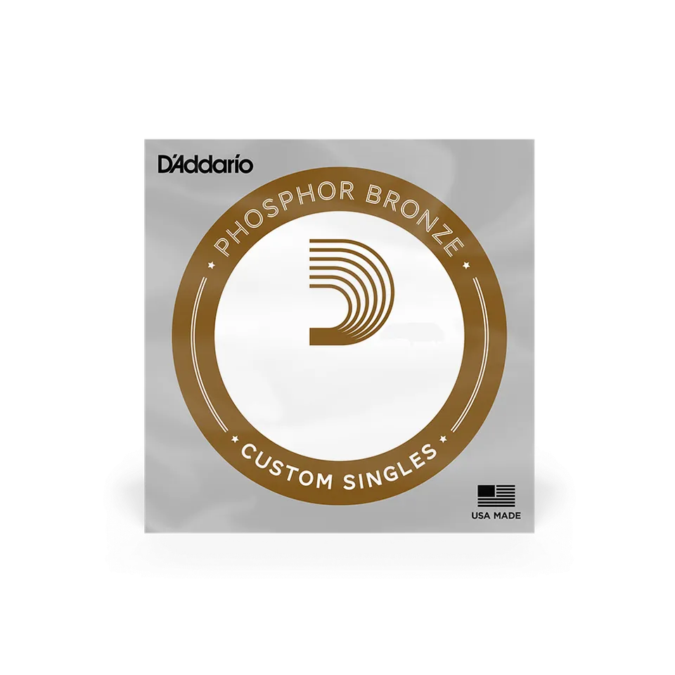 d-addario-phosphor-bronze-akustik-bass-einzelsaite-wound image 1