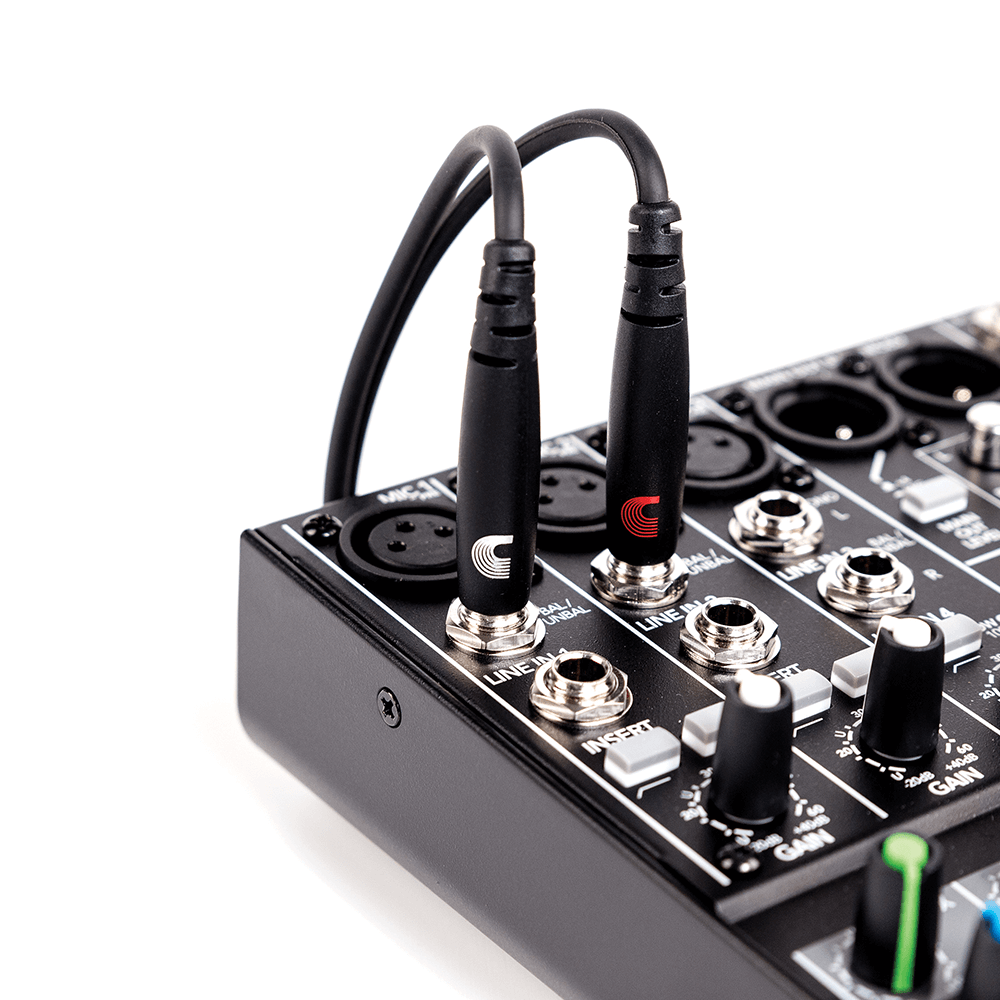 d-addario-custom-series-audio-kabel-3-5mm-auf-2x-6-3mm-klinke-stereo image 5