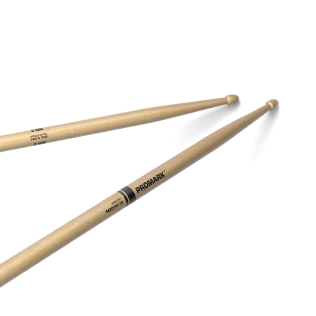 promark-rebound-5b-hickory-drumsticks-eichelkopf-holzspitze image 1