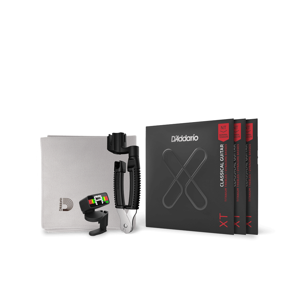 d-addario-pro-art-nylon-clarity-of-sound-classical-guitar-bundle-konzertgitarren image 1