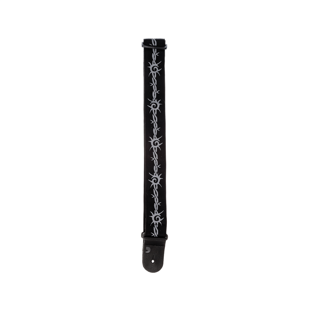 d-addario-woven-guitar-strap-barbed-wire-gewebter-gitarrengurt image 3