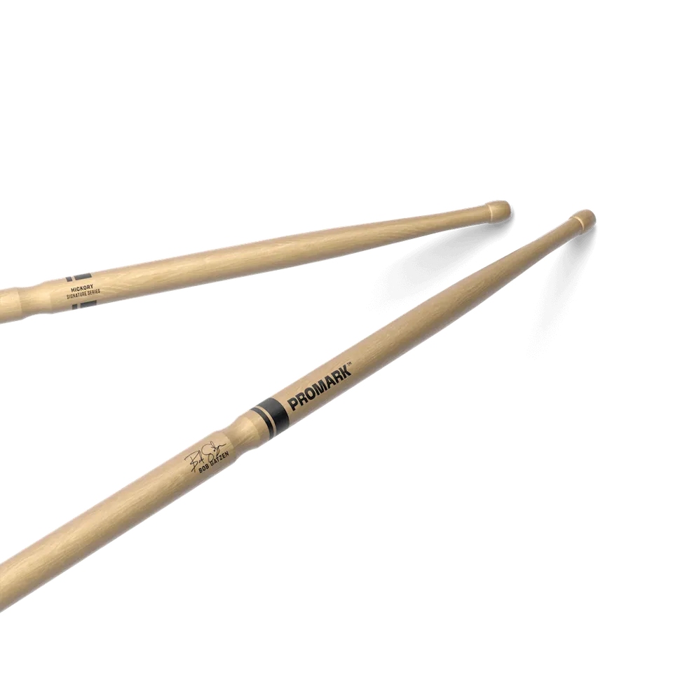 promark-bob-gatzen-signature-drumsticks-hickory-wood-tip image 1