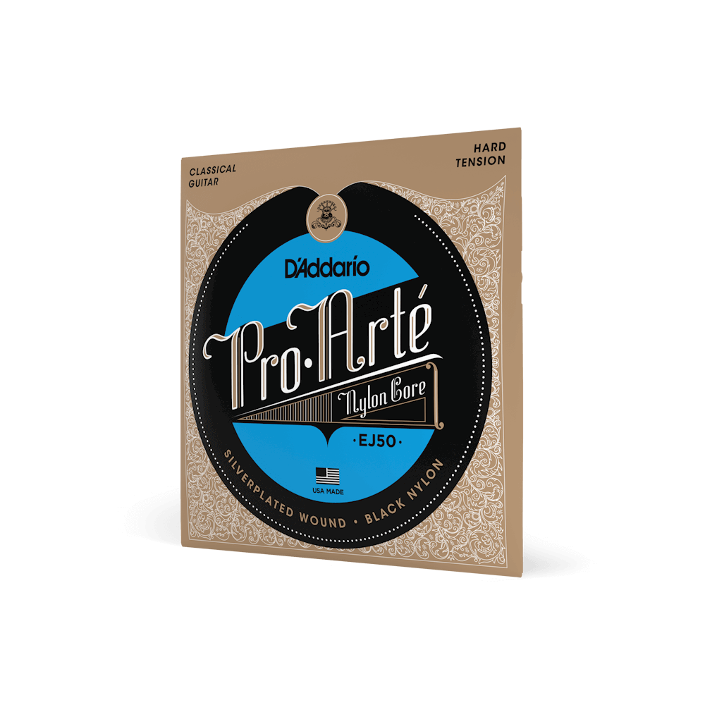 d-addario-pro-art-black-nylon-klassikgitarrensaiten-hard-tension image 1