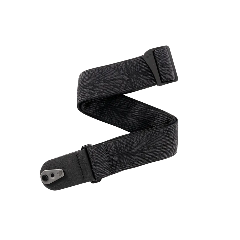 d-addario-pad-lock-woven-gitarrengurt-lightning-black image 1