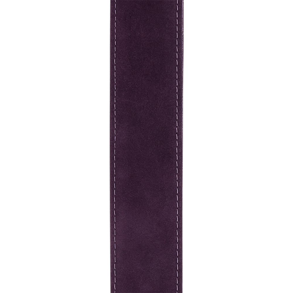 d-addario-suede-gitarrengurt-lila-leder-gurt image 2