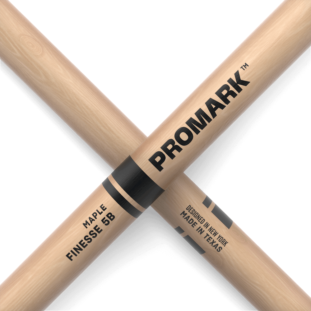promark-finesse-5b-maple-drumstick-small-round-wood-tip image 5