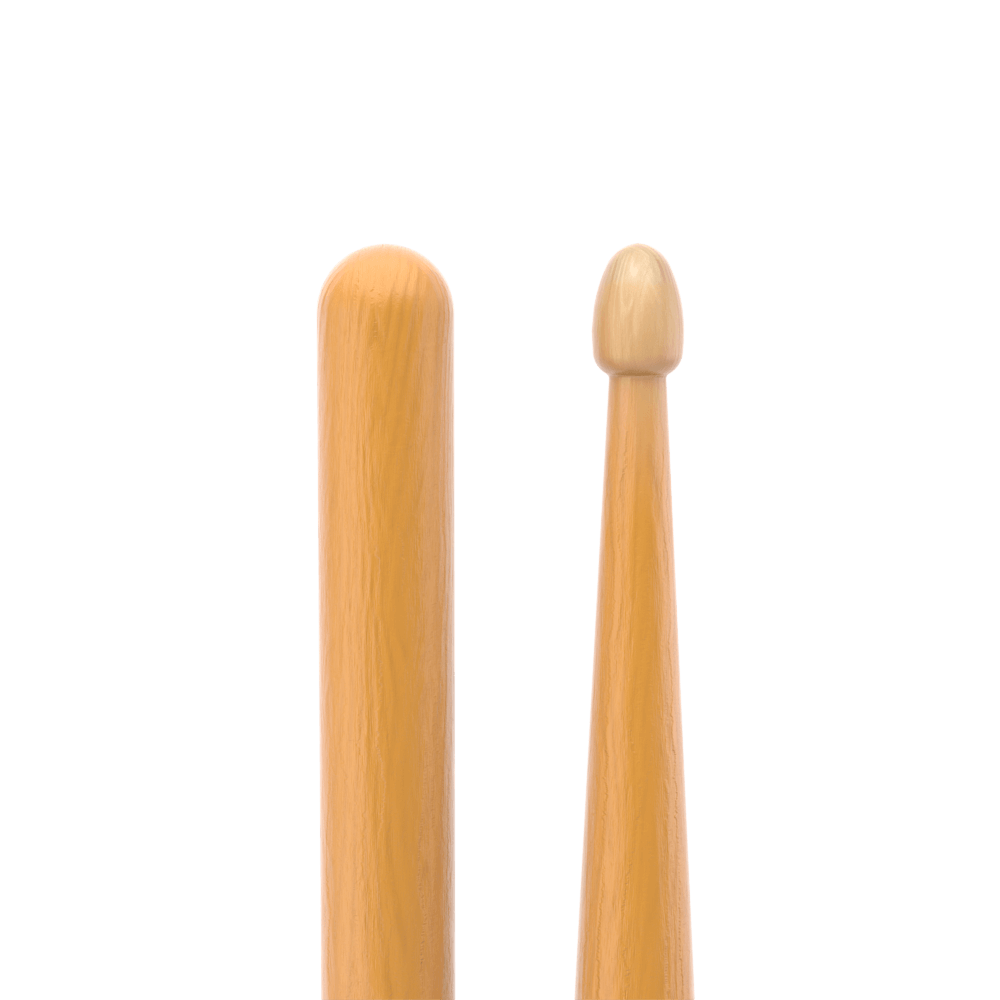 promark-rebound-7a-activegrip-clear-hickory-drumsticks-acorn-tip image 4