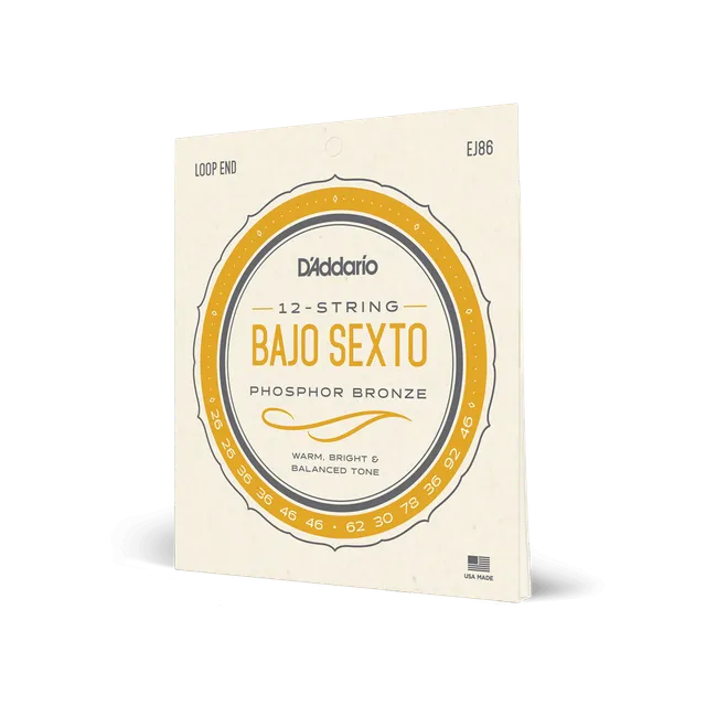 d-addario-bajo-sexto-12-saitig-phosphor-bronze-akustik-saitensatz image 1