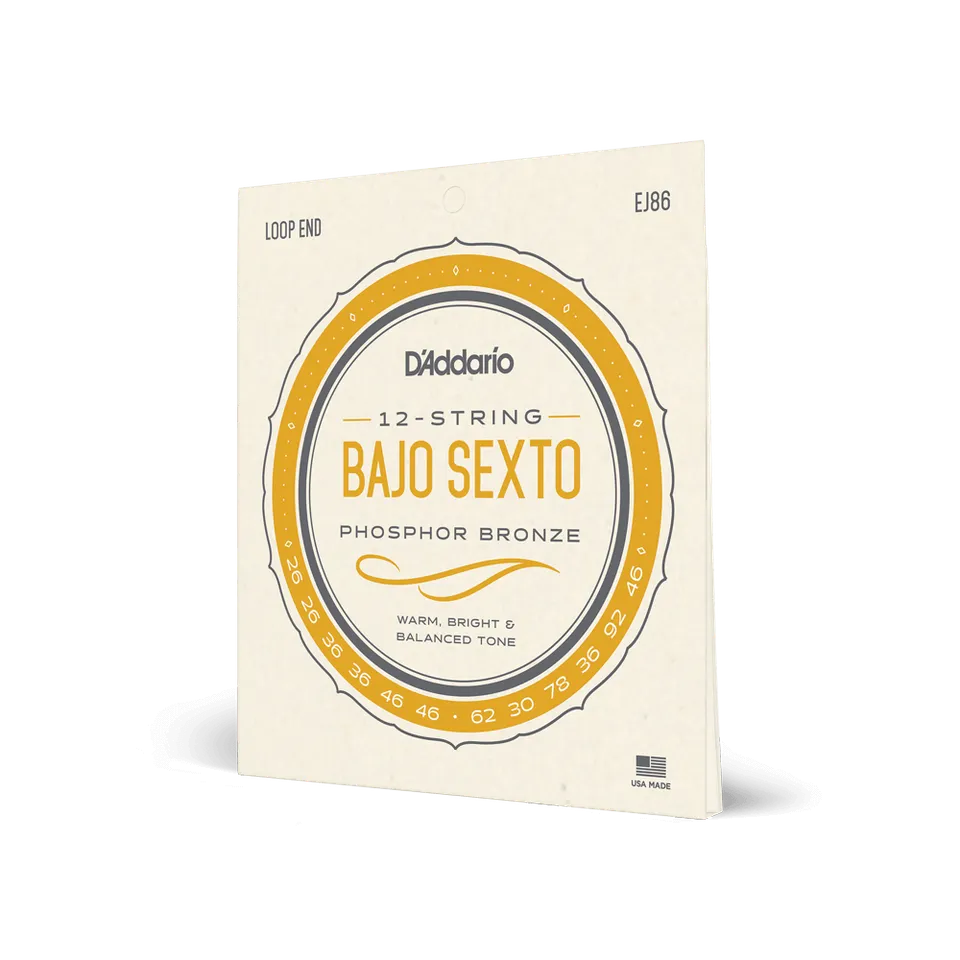 d-addario-bajo-sexto-12-saitig-phosphor-bronze-akustik-saitensatz image 1