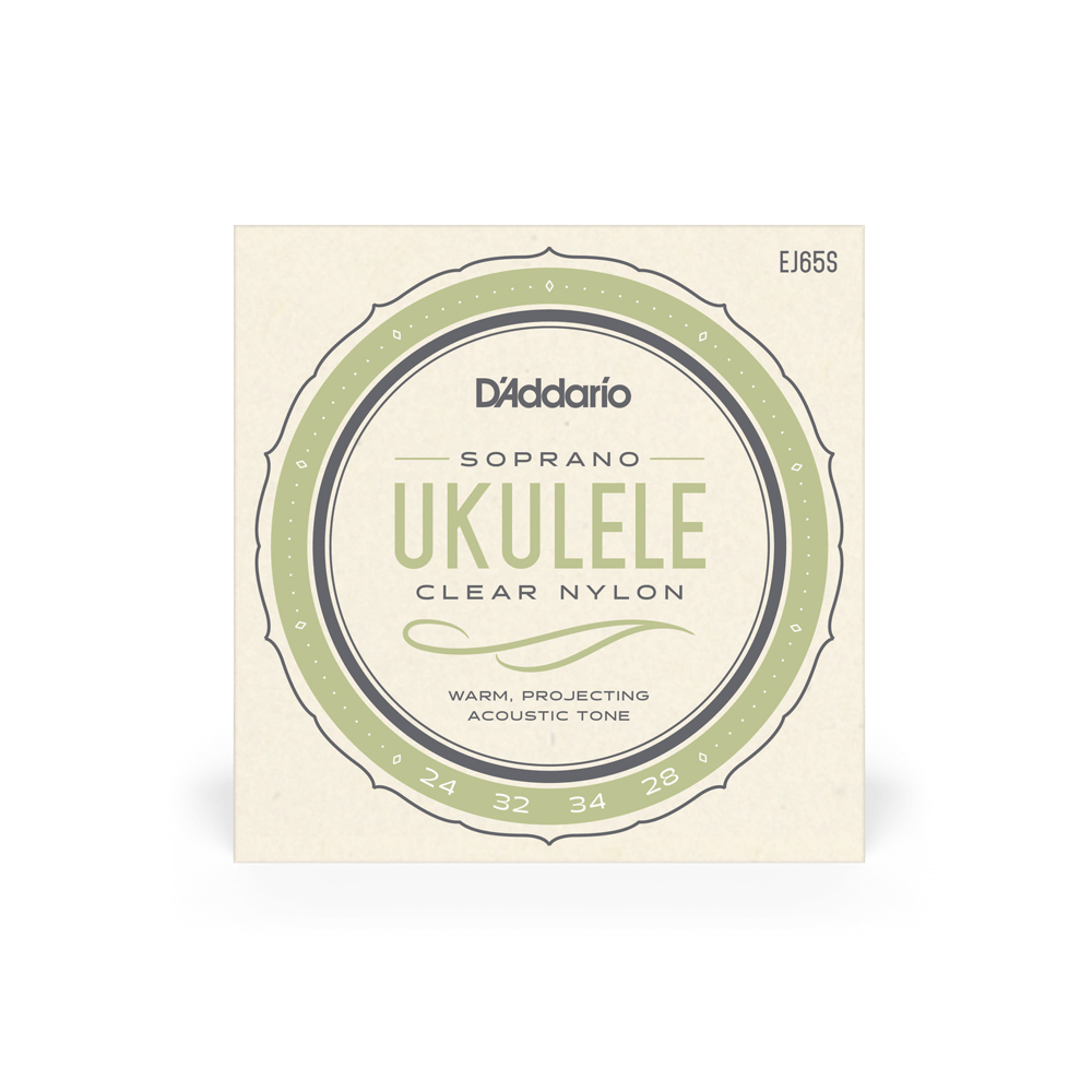 d-addario-ej65s-pro-art-custom-extruded-nylon-sopran-ukulele-saiten image 2