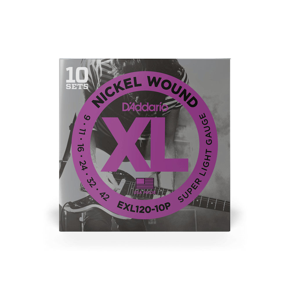 d-addario-xl-nickel-exl120-e-gitarrensaiten-09-42-super-light image 5