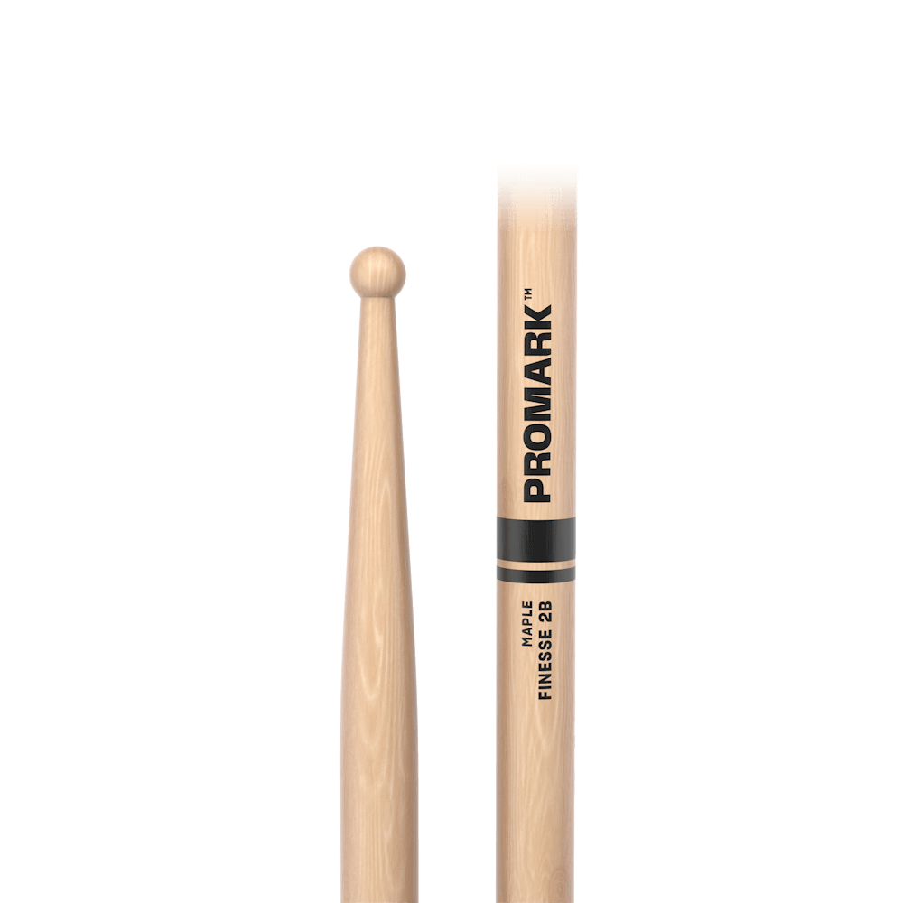 d-addario-finesse-2b-maple-drumstick-mit-kleiner-runder-holzspitze image 2