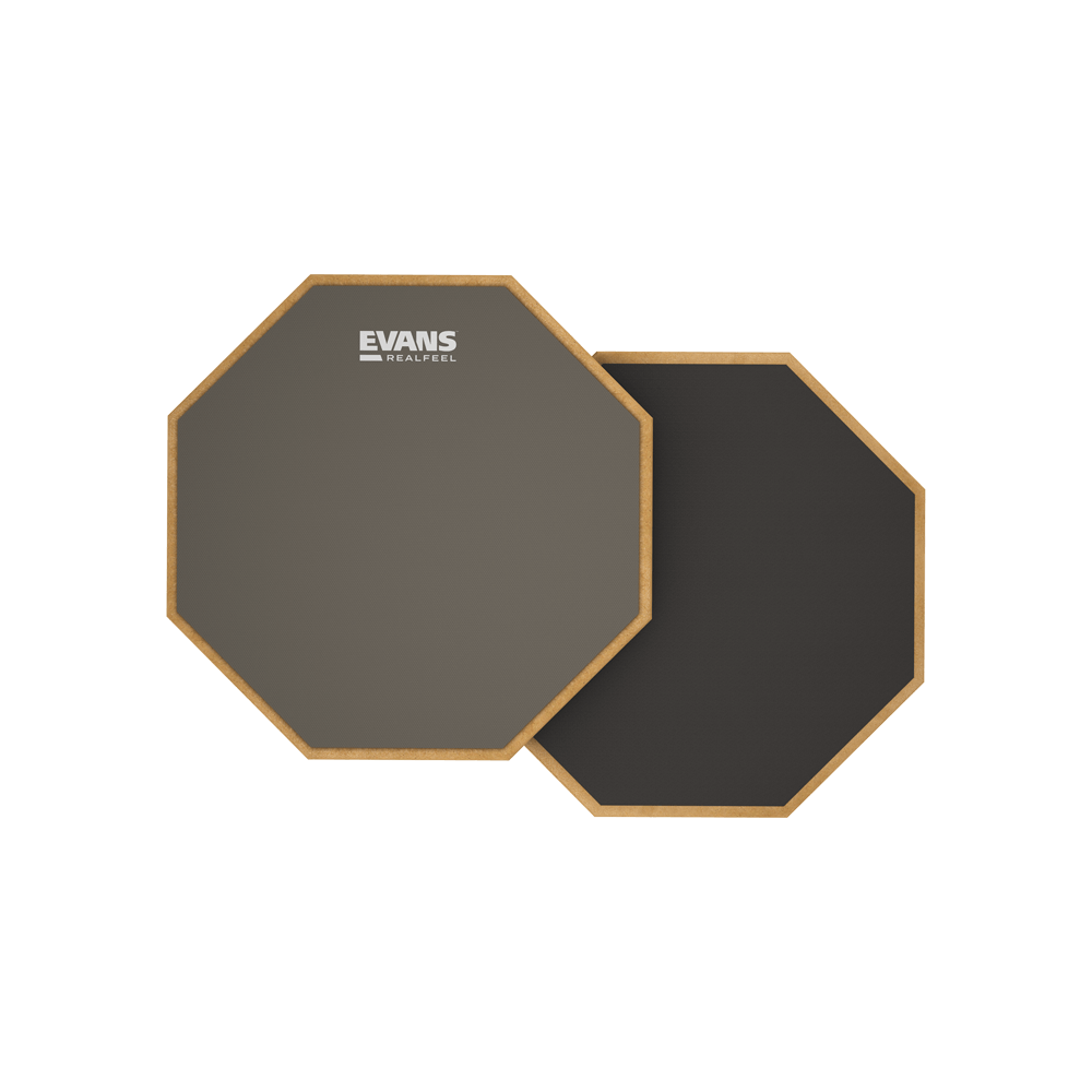 d-addario-realfeel-2-seitiges-practice-drum-pad-12-zoll image 1