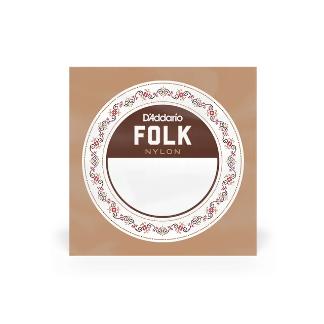 d-addario-folk-nylon-einzelsaite-diskant-mit-kugelende image 1