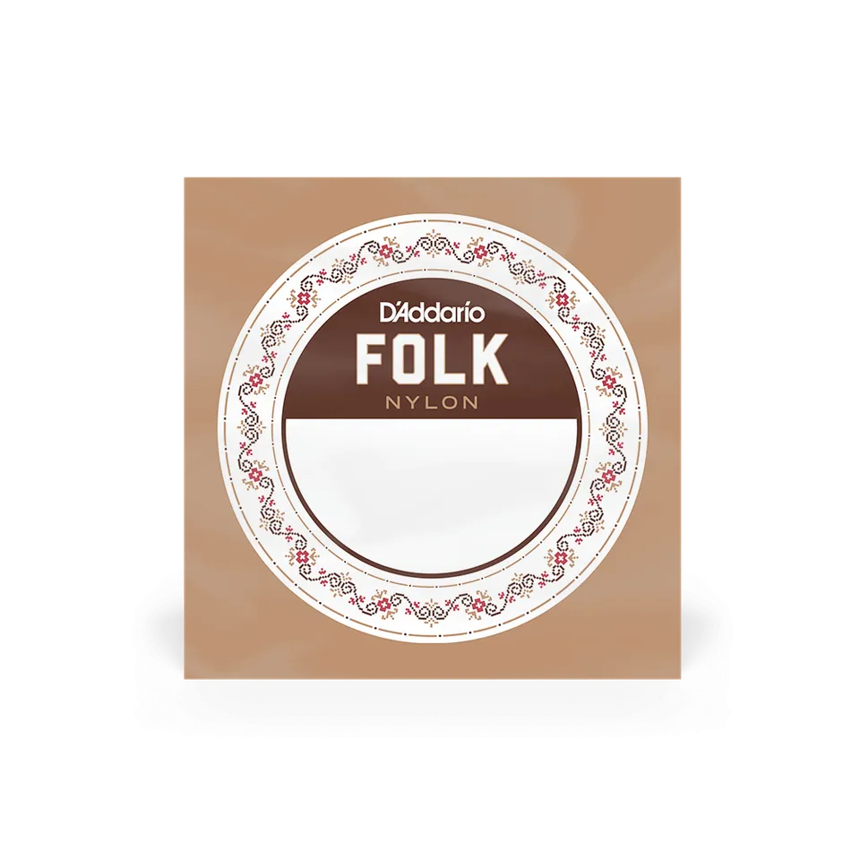 d-addario-folk-nylon-einzelsaite-diskant-mit-kugelende image 1