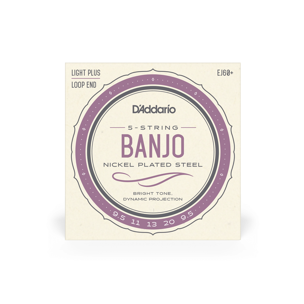 d-addario-ej60-5-string-banjo-saiten-light-plus-nickel-9-5-20 image 2