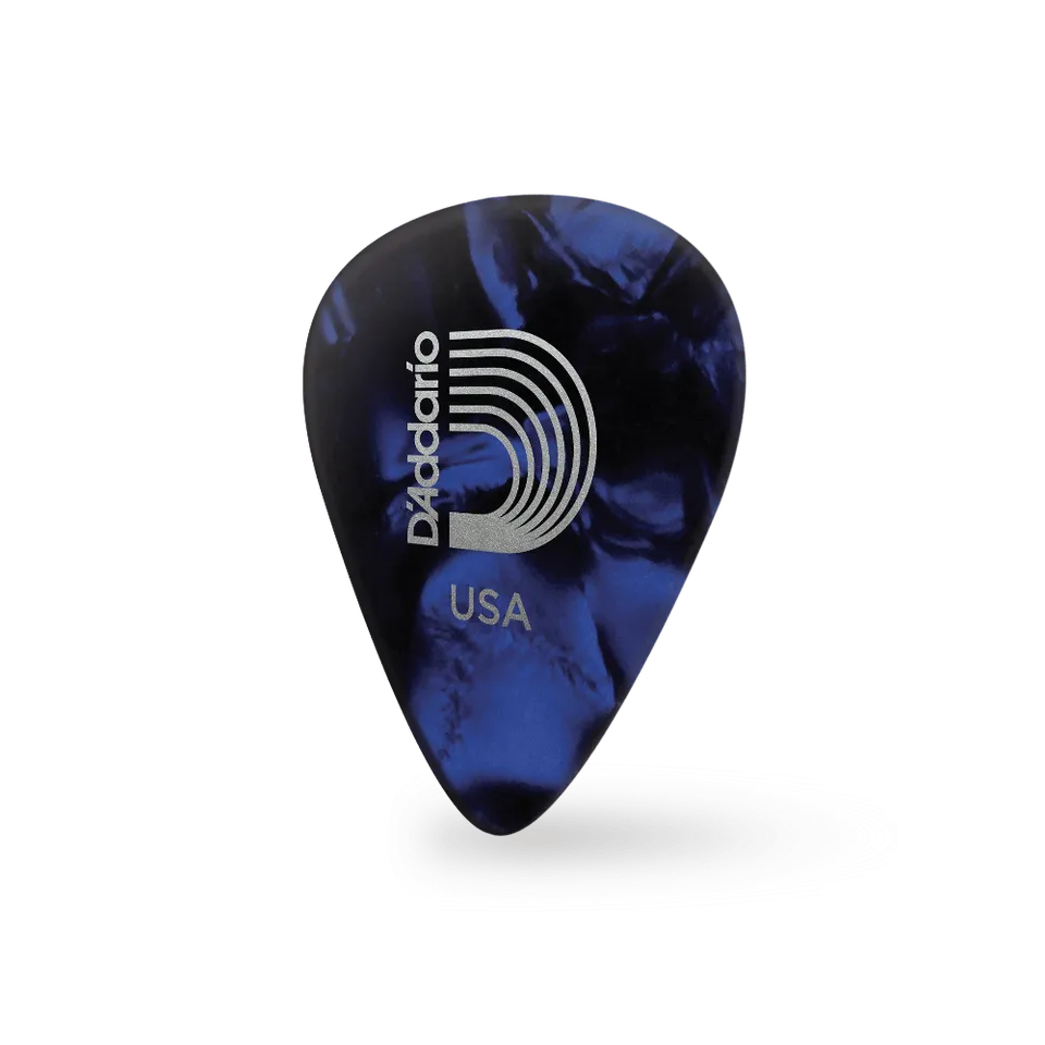 d-addario-classic-celluloid-blue-pearl-plektren-light-10er-pack image 1