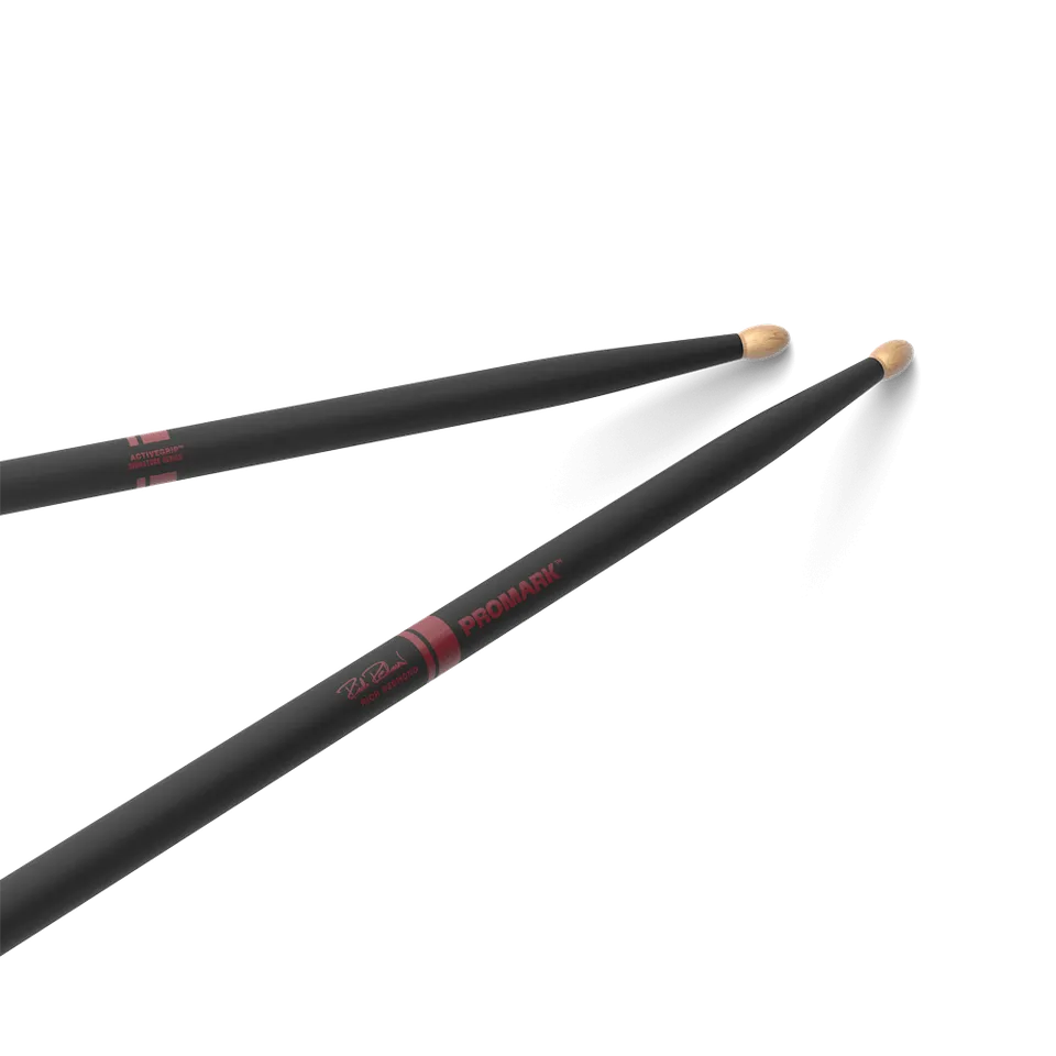 d-addario-promark-rich-redmond-activegrip-hickory-drumstick-wood-tip image 1