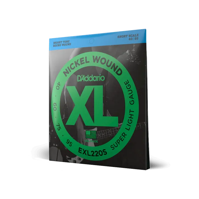 d-addario-exl-40-95-super-light-short-scale-e-bass-saiten image 1