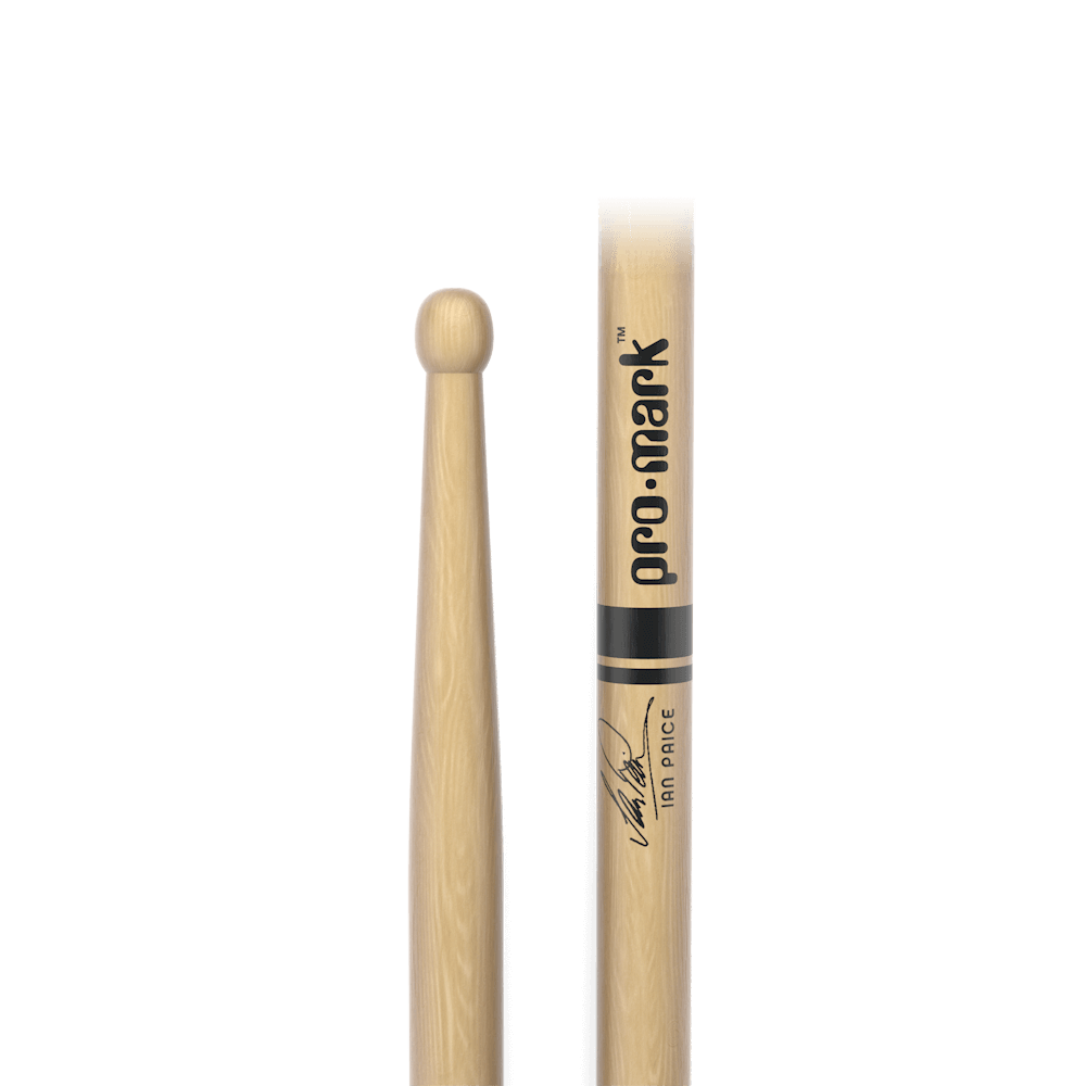 d-addario-promark-ian-paice-808-drumsticks-hickory-wood-tip image 2