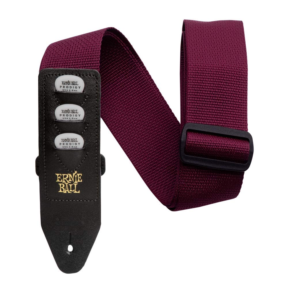 ernie-ball-polypropylen-gitarrengurt-grau-5-cm image 4