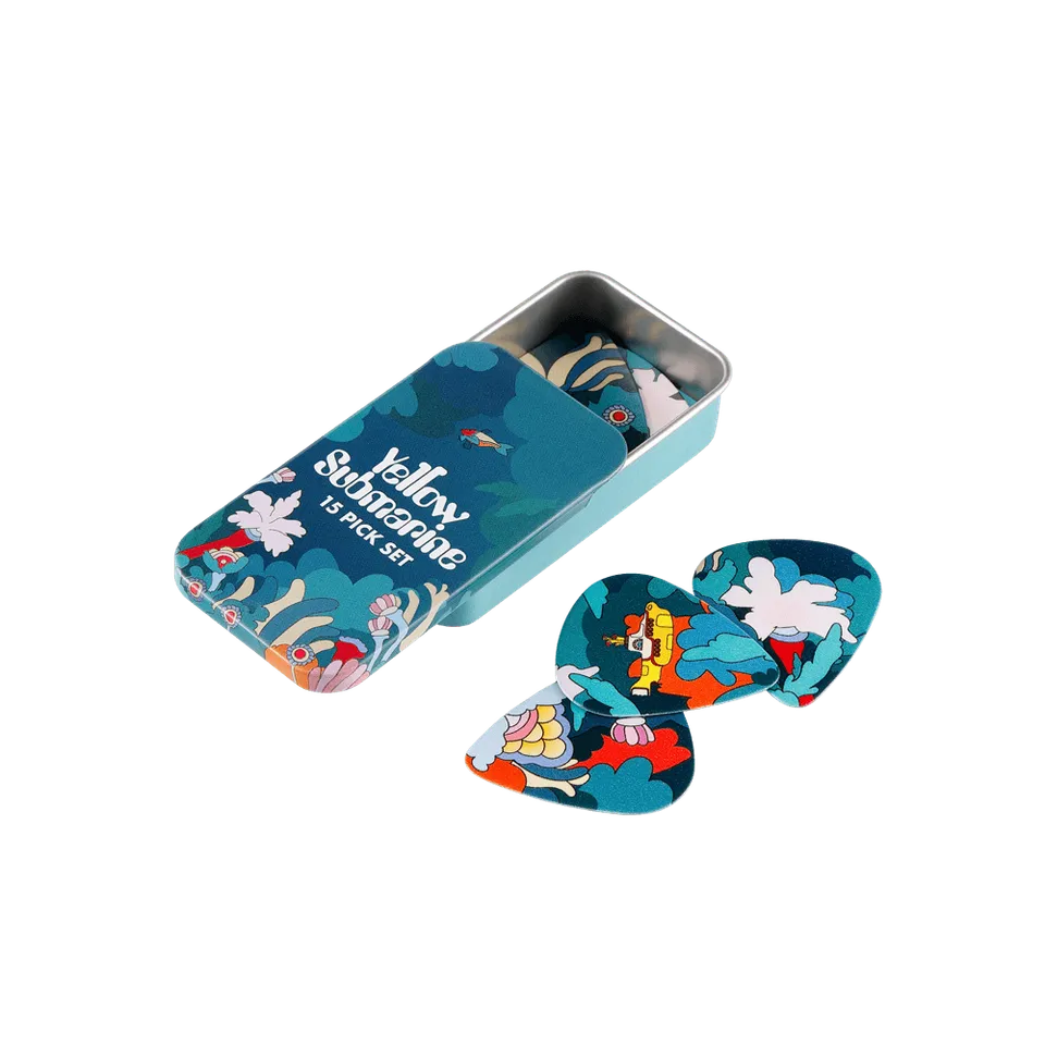 d-addario-beatles-yellow-submarine-55th-anniversary-gitarren-plektren-im-sammeld image 1