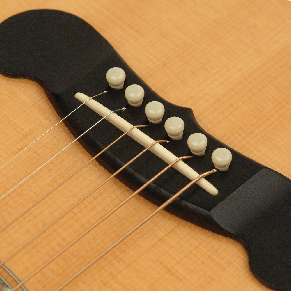 d-addario-plastic-bridge-pins-f-r-akustikgitarre-schwarz-mit-elfenbein-punkt image 8
