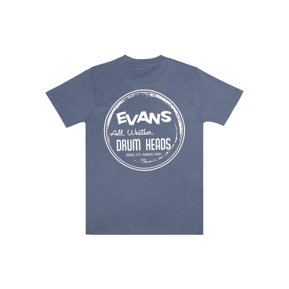d-addario-evans-heritage-pocket-t-shirt-retro-drumhead-shirt image 1
