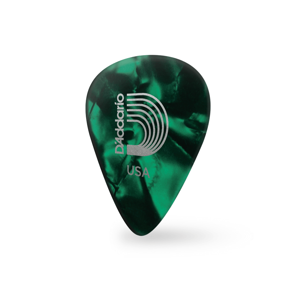 d-addario-classic-celluloid-plektren-green-pearl-light-10er-pack image 3