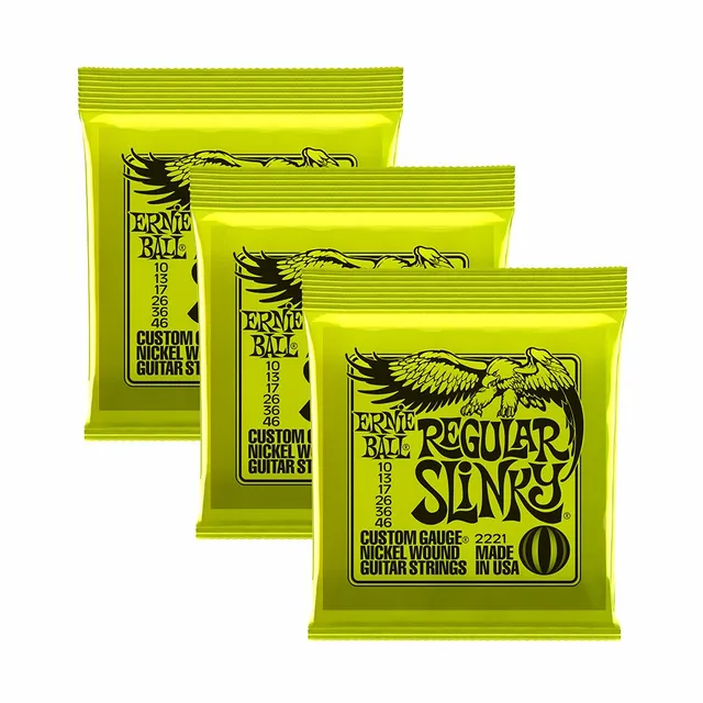 ernie-ball-super-slinky-e-gitarrensaiten-3er-set image 1
