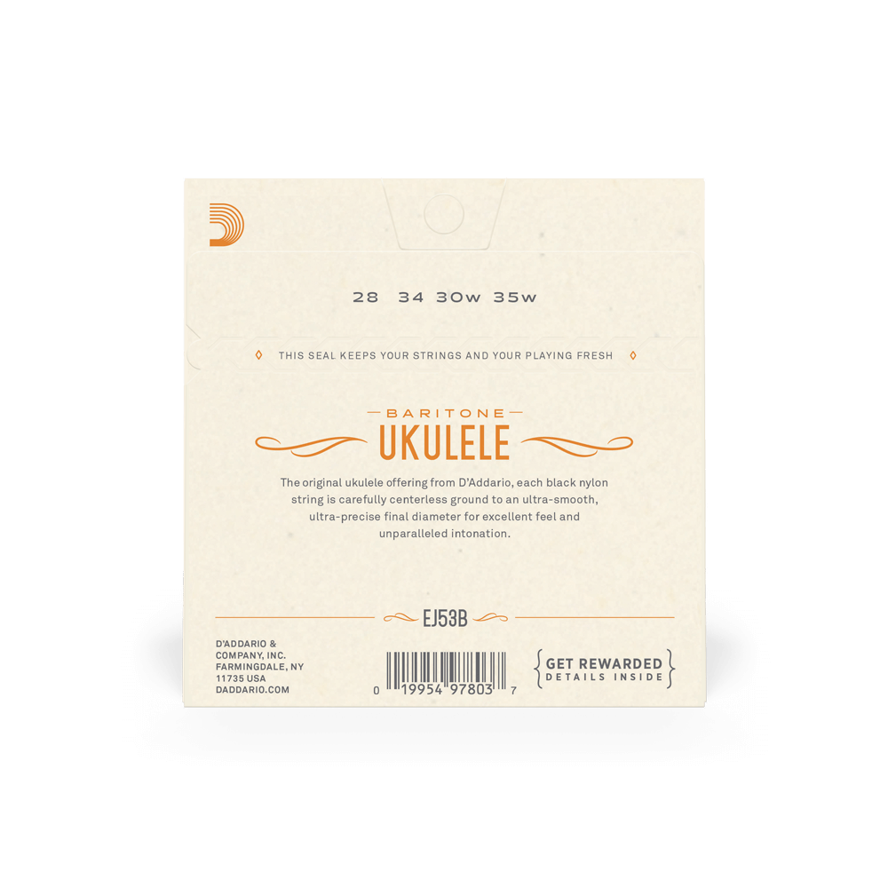 d-addario-ej53b-pro-art-rectified-nylon-bariton-ukulelen-saiten-dgbe image 3