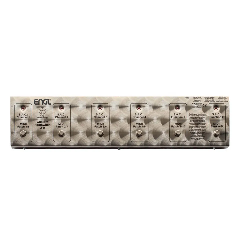 engl-z9-footswitch-midi-s-a-c-controller-mit-kabel-f-r-amp image 1