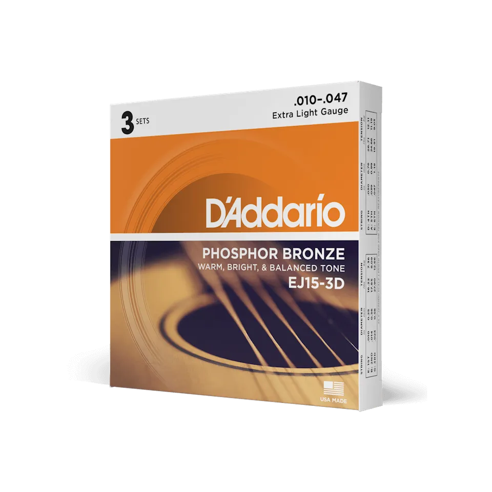 d-addario-phosphor-bronze-akustikgitarrensaiten-10-47-extra-light image 1