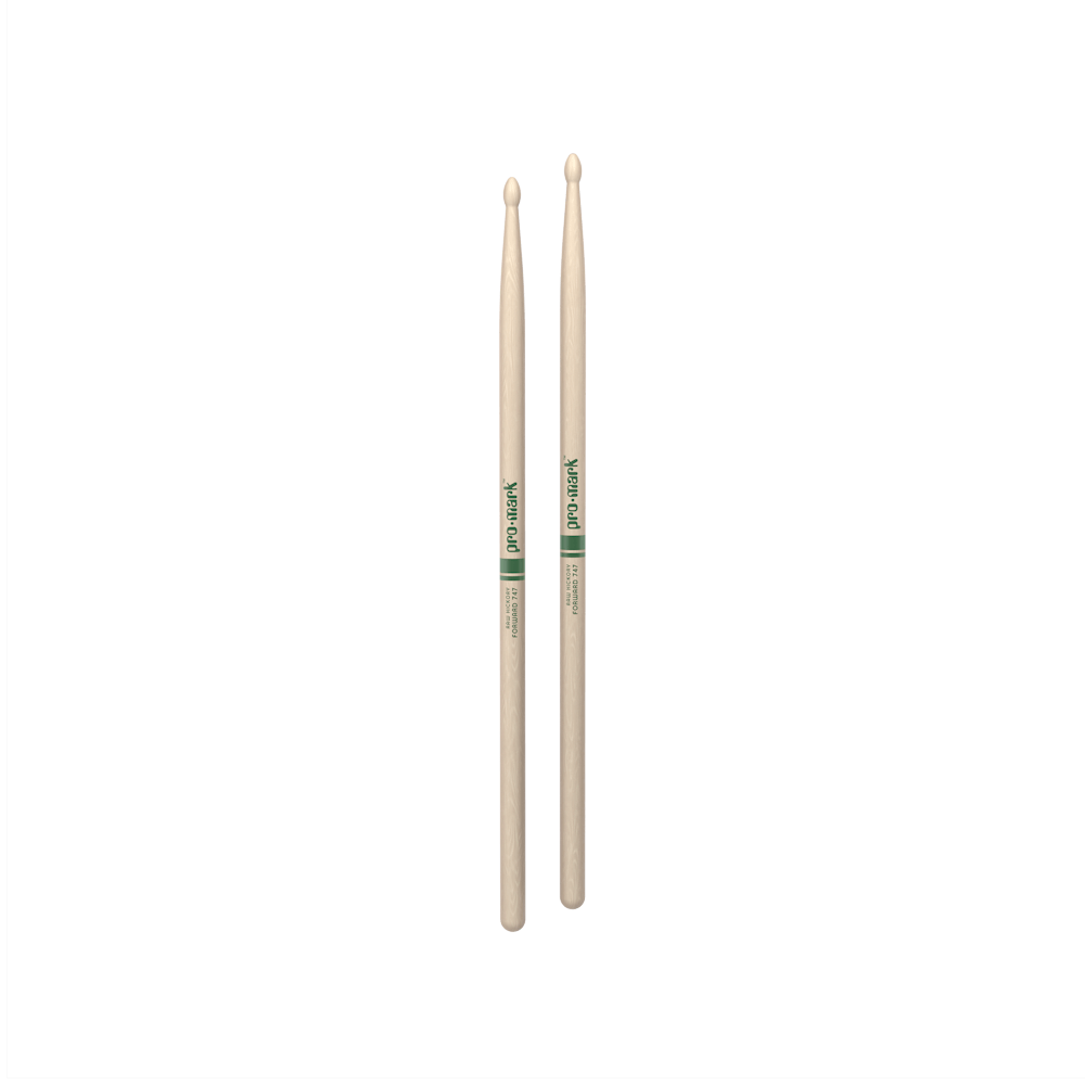d-addario-promark-classic-forward-747-drumsticks-raw-hickory-oval-wood-tip image 3