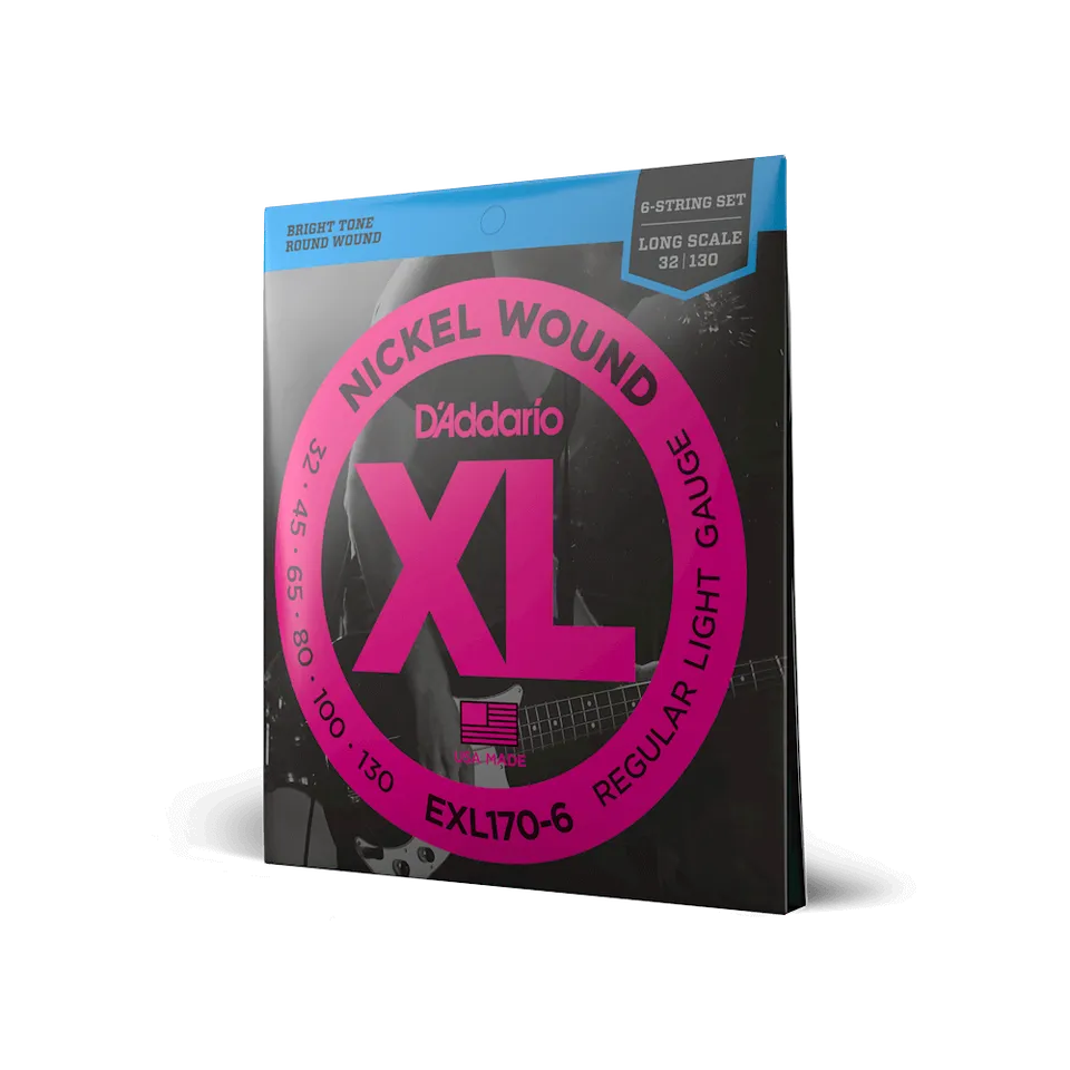 d-addario-xl-nickel-32-130-6-saiter-long-scale-bass-saiten image 1