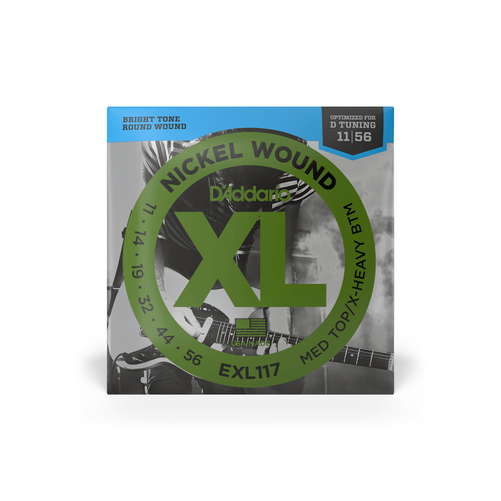 d-addario-xl-nickel-exl117-11-56-e-gitarrensaiten-medium-top-extra-heavy-bottom image 2