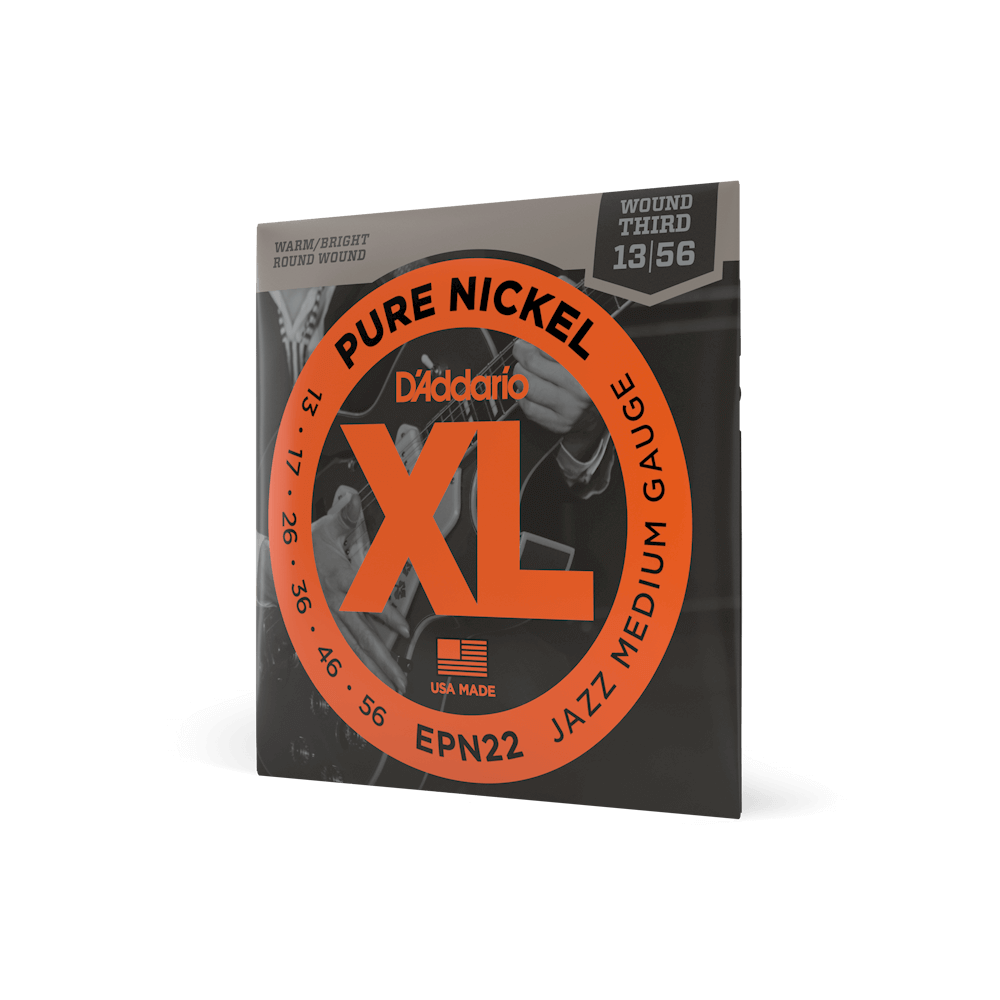 d-addario-xl-pure-nickel-13-56-jazz-medium-e-gitarren-saiten image 1