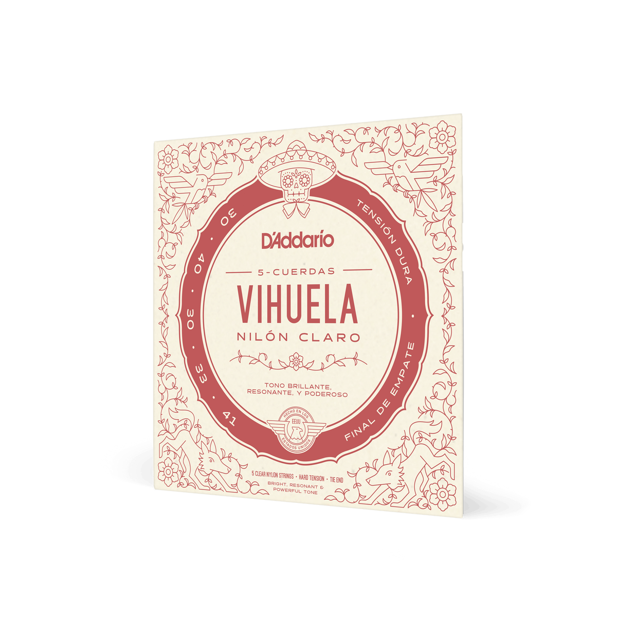 d-addario-pro-art-nylon-vihuela-saiten-hard-tension image 1