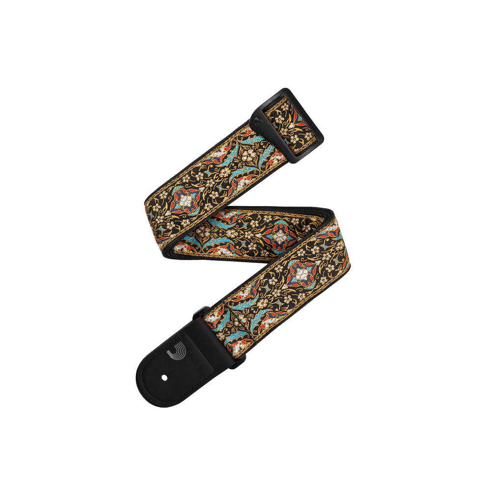 d-addario-eco-comfort-gitarrengurt-persian-woven-schwarz image 1