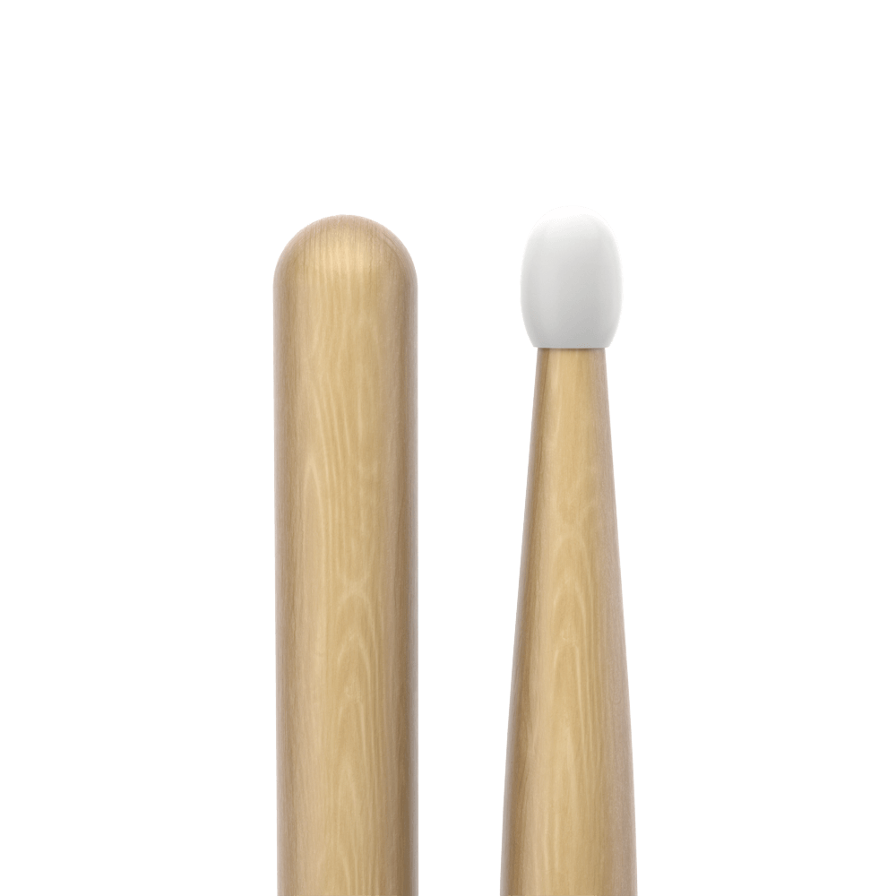 promark-classic-forward-2b-hickory-drumstick-oval-nylon-tip-16-406-4-mm image 4