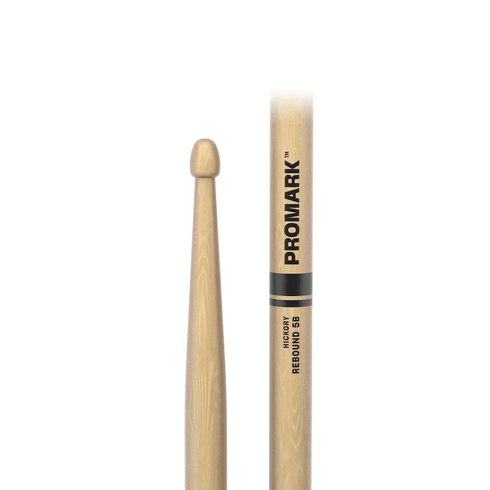 promark-rebound-5b-hickory-drumsticks-eichelkopf-holzspitze image 2