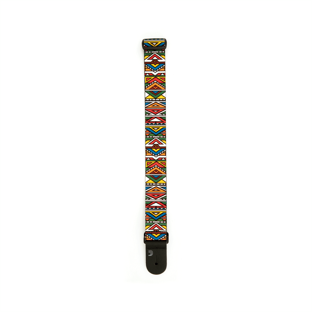 d-addario-woven-guitar-strap-ndebele-gitarrengurt image 3