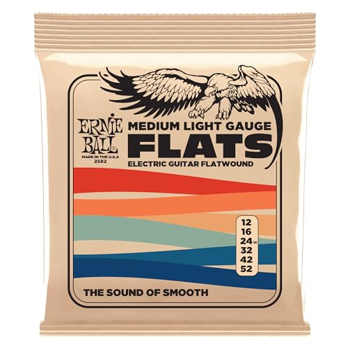 ernie-ball-flats-flatwound-12-52-medium-light-e-gitarrensaiten-edelstahlband image 5