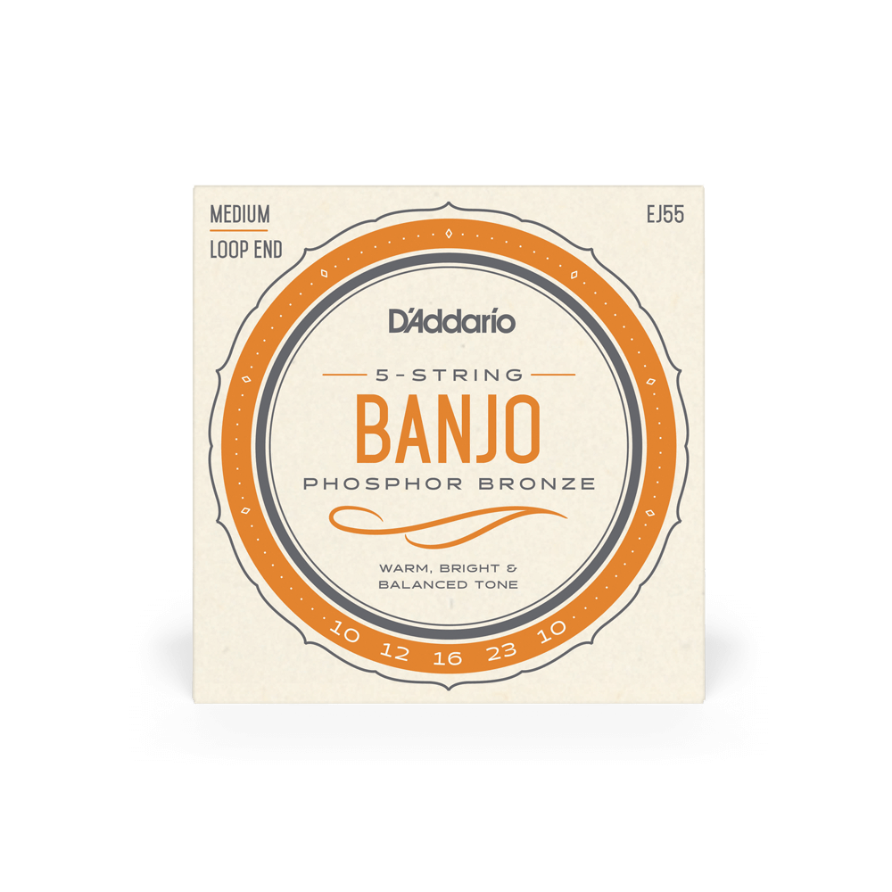 d-addario-ej55-phosphor-bronze-10-23-medium-5-string-banjo-saiten image 2