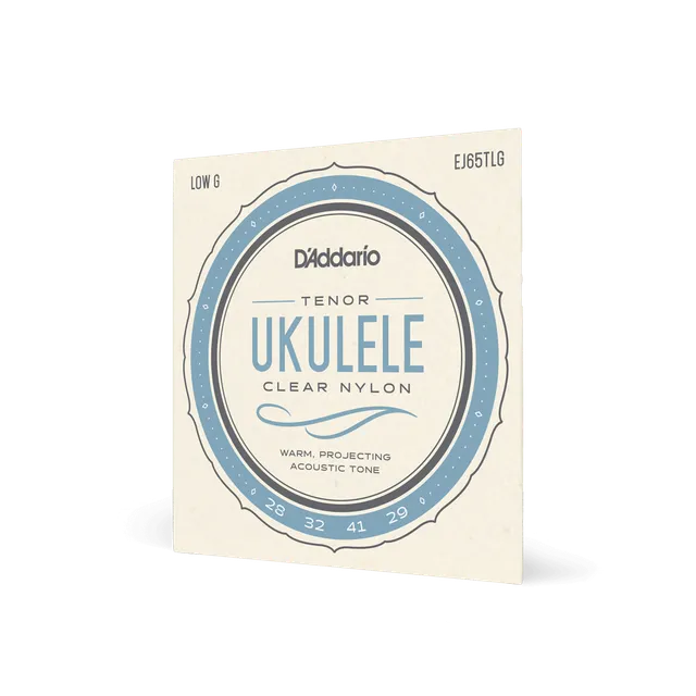d-addario-ej65tlg-pro-art-custom-nylon-tenor-ukulele-saiten-low-g image 1