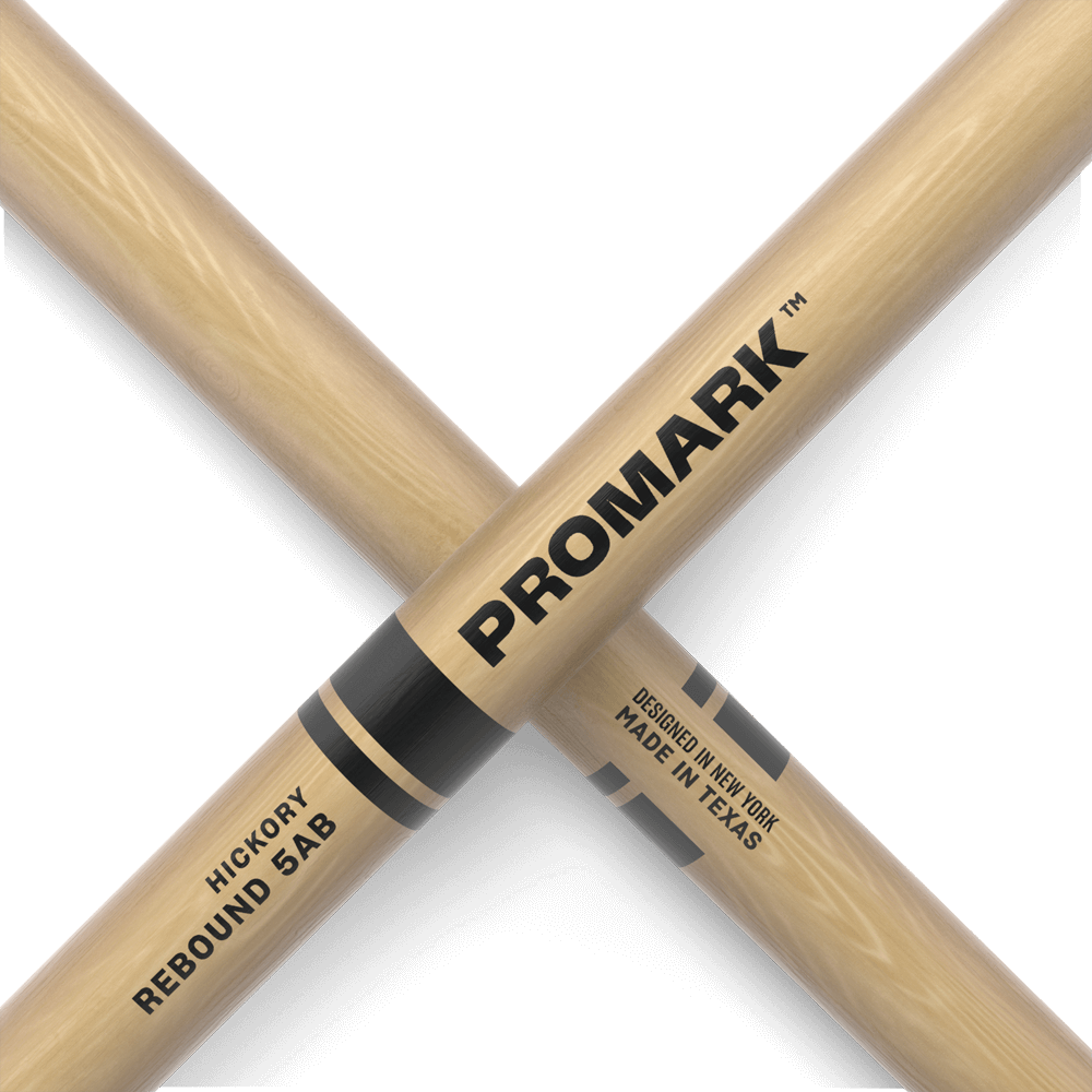 d-addario-promark-rebound-5ab-hickory-drumsticks-eichelkopf-holz-tip image 4