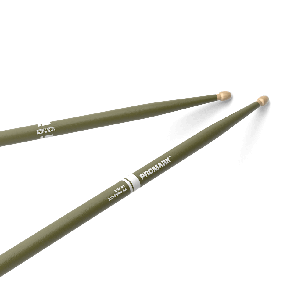 promark-rebound-5a-drumsticks-lackiert-acorn-tip image 1