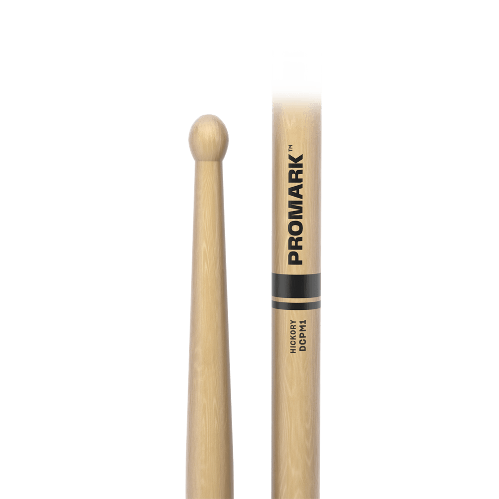 promark-dcpm1-hickory-marching-drumsticks-wood-tip image 5