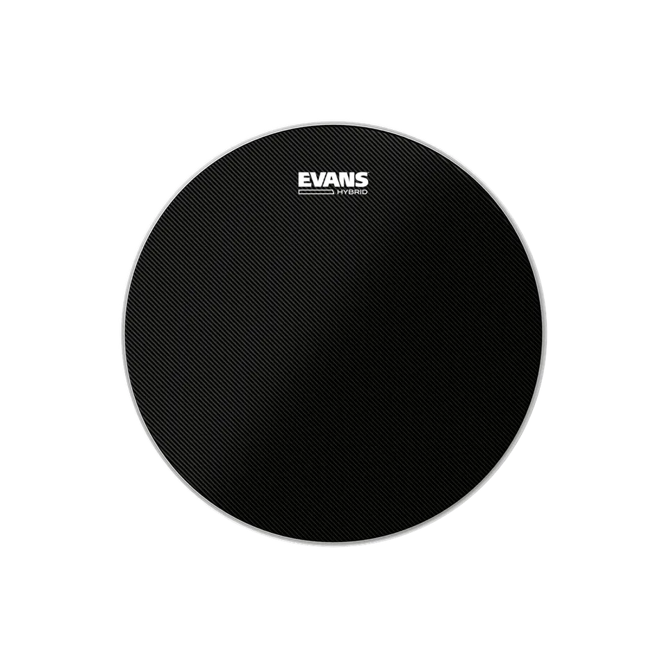 evans-by-d-addario-hybrid-black-marching-snare-schlagfell image 1