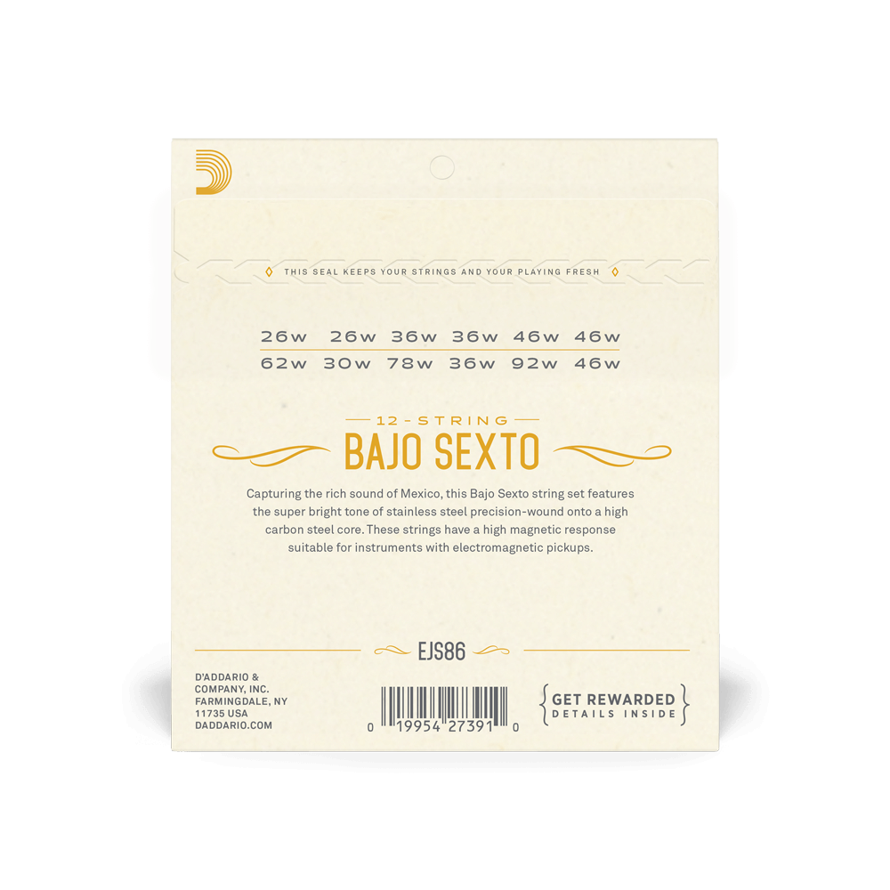 d-addario-bajo-sexto-12-saitig-edelstahl-saitensatz image 3